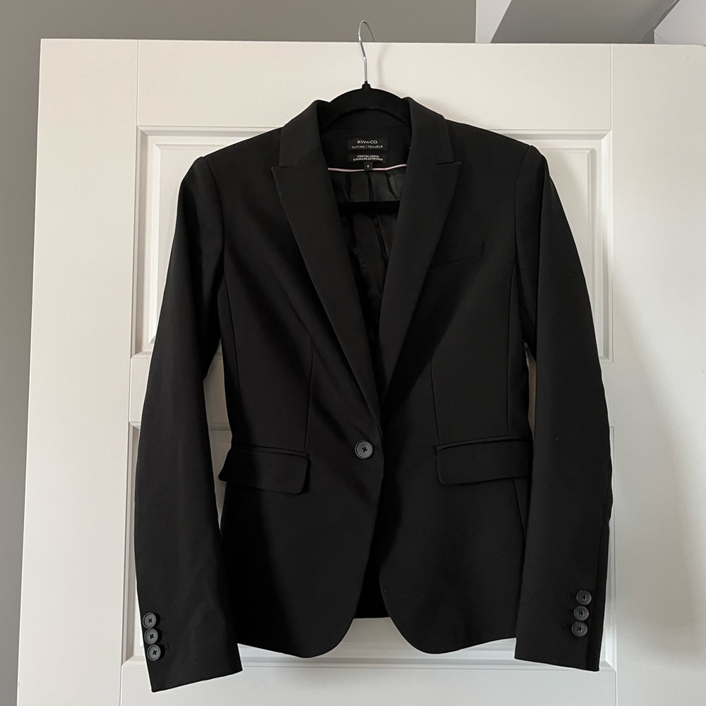 RW&CO Stretch Lining Fitted Blazer